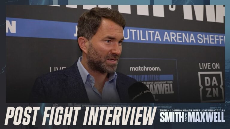 "That's How You Make A Statement!" – Eddie Hearn On Dalton Smith's KO vs Maxwell