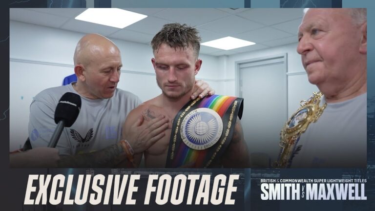 Inside Dalton Smith's Dressing Room Post Maxwell Win (With Dad, Grandad & More!)
