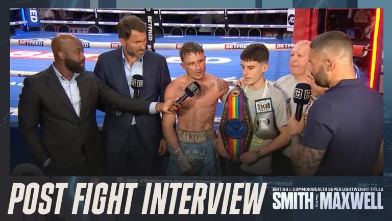 Outright 🇬🇧👑 Dalton Smith, Eddie Hearn & Tony Bellew On Maxwell KO
