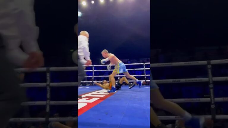 Ringside KO View 🧨 Dalton Smith's Thunderous KO ⚡