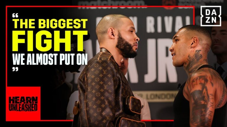 Eddie Hearn Reveals Chris Eubank Jr. vs. Conor Benn Is Coming Soon 👀