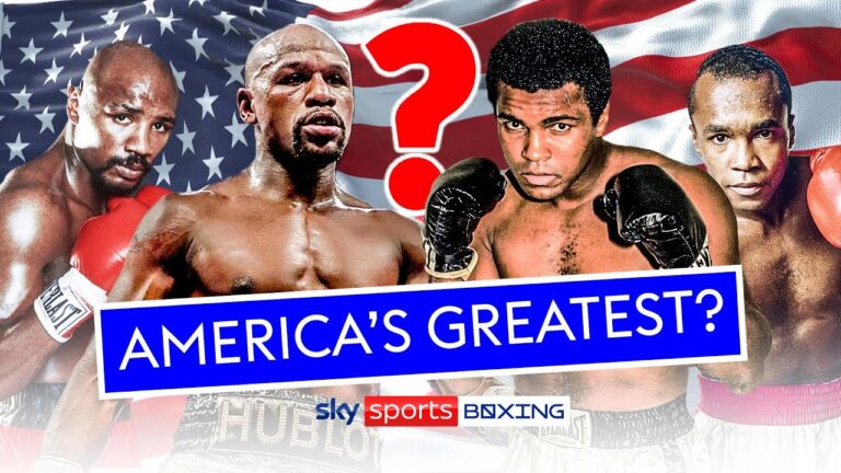 DEBATE: Who is the GREATEST American boxer of all time?!🗽👀