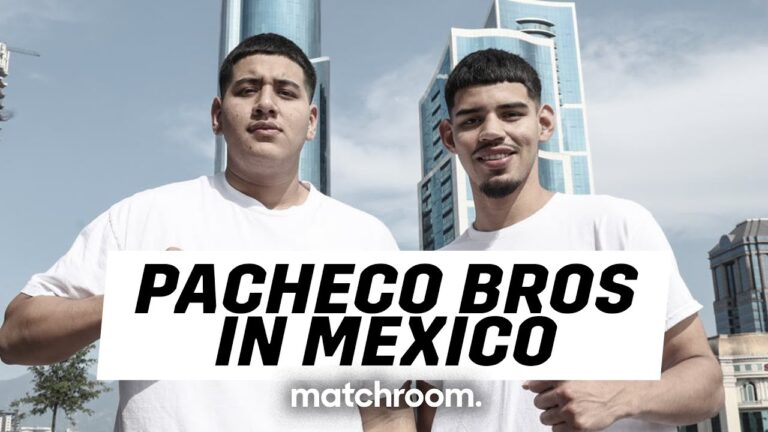 Brothers in Arms: Diego and Fed Pacheco on fighting together in Mexico
