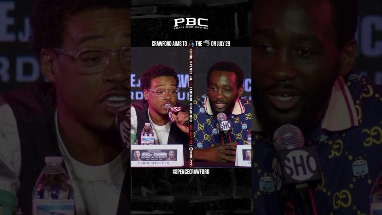 Terence Crawford Plans to Reel Errol Spence Jr. In on July 29