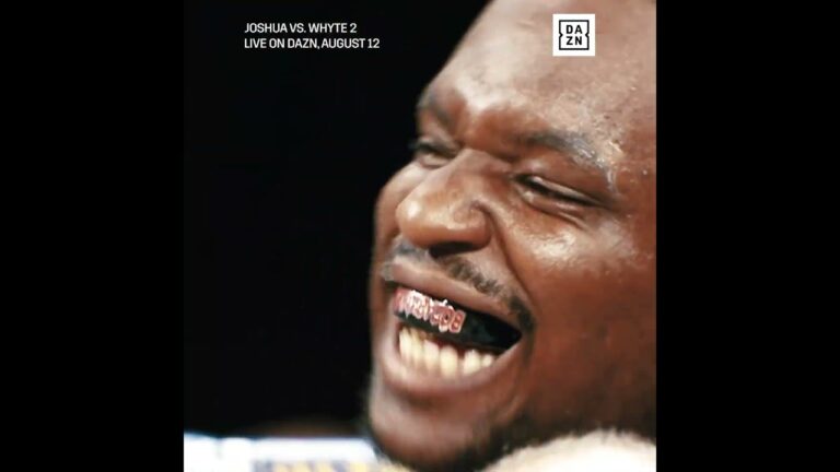 ANTHONY JOSHUA. DILLIAN WHYTE. THE REMATCH IS ON. 🔥 #shorts