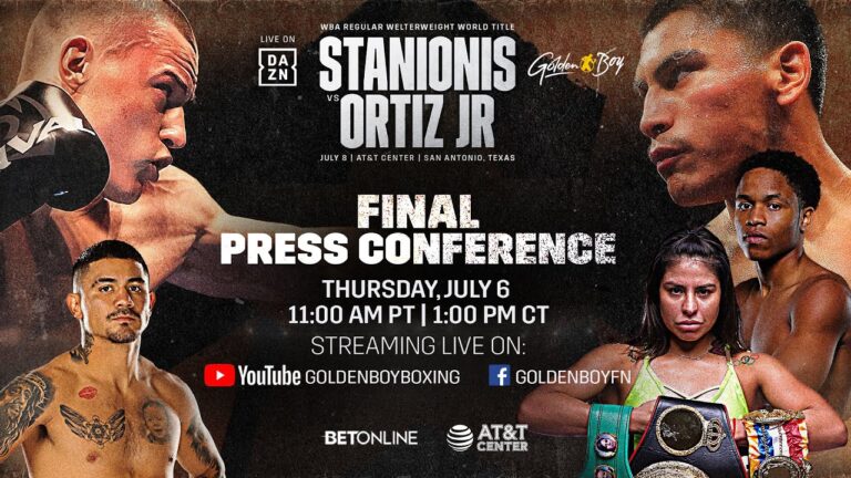 FLOYD SCHOFIELD VS. HASKELL RHODES FINAL PRESS CONFERENCE