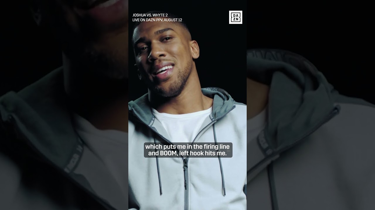 AJ on getting rocked by Whyte! #Shorts #JoshuaWhyte2