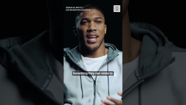 Anthony Joshua + Stormzy = The Ultimate Entrance! #Shorts #JoshuaWhyte2