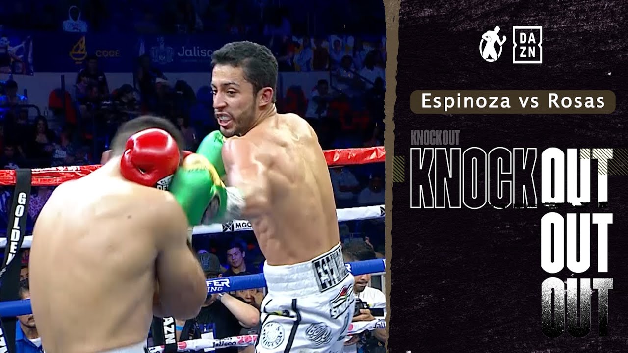 Knockout | 'El Divino' Rafael Espinoza vs Rafael Rosas! Espinoza Mixes Up GREAT Combinations! #ko