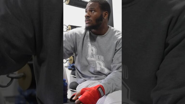 Errol Spence & Micah Parsons Trained In A 107 Degree Gym 🥵