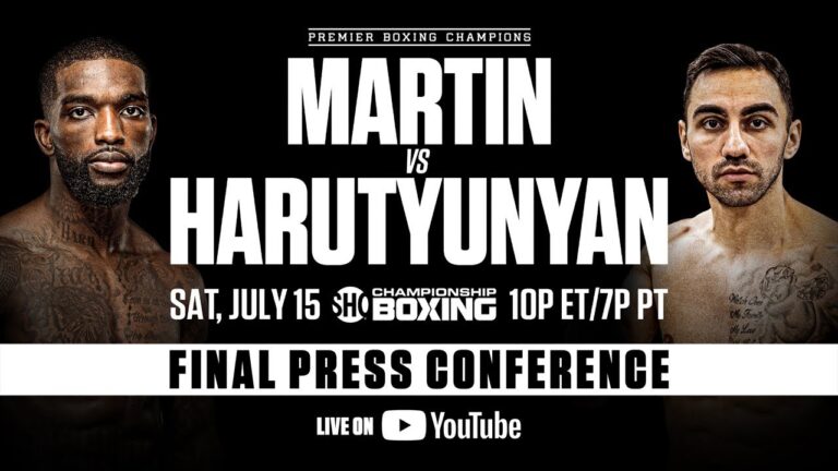 Martin vs Harutyunyan FINAL PRESS CONFERENCE | #MartinHarutyunyan