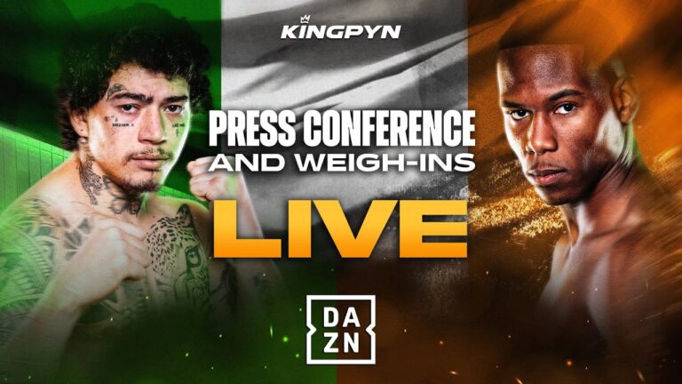 KING KENNY VS. WHINDERSSON NUNES | KINGPYN SEMI-FINALS PRESS CONFERENCE & WEIGH IN LIVESTREAM