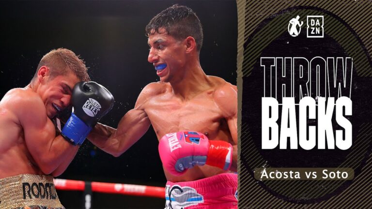 Angel Acosta vs Elwin Soto! For the WBO World Light Flyweight Title! #throwback