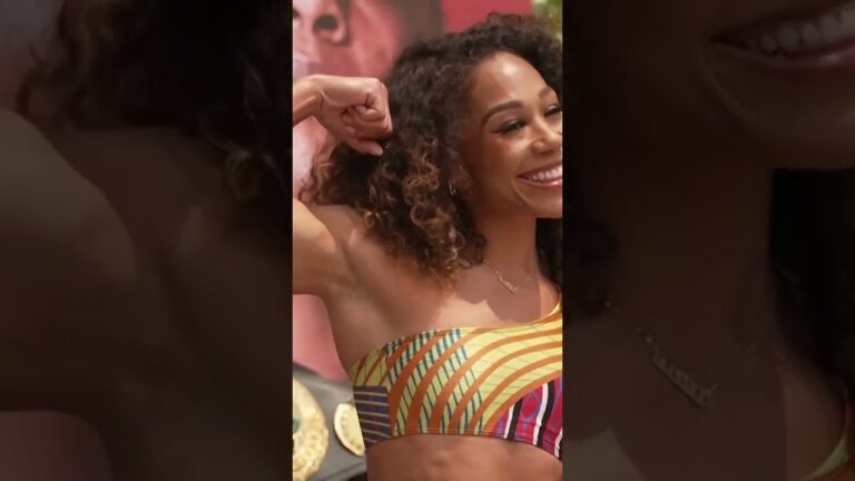 Alycia Baumgardner Hits The Scales For Linardatou Rematch 💪