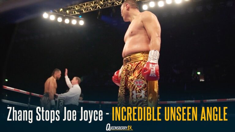 Joe Joyce STOPPED By Zhilei Zhang – INCREDIBLE UNSEEN Ringside Angle 🎥