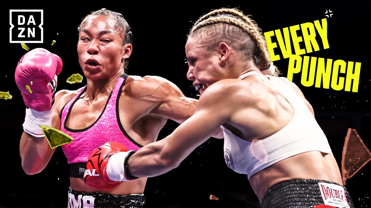"WHAT A BATTLE!" Alycia Baumgardner vs Christina Linardatou 2 | Every Punch