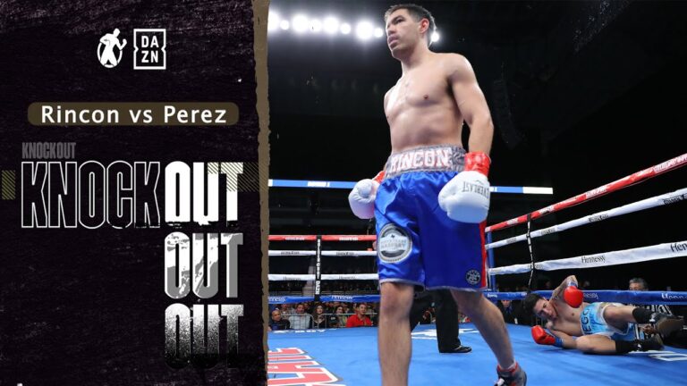 #ko | George Rincon vs Diego Perez! Rincon DROPS Perez 3x's in the 1st RD!