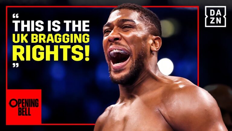 'AJ VS WILDER IS THE BIGGEST FIGHT IN THE HEAVYWEIGHT DIVISION!" | The DAZN Boxing Show