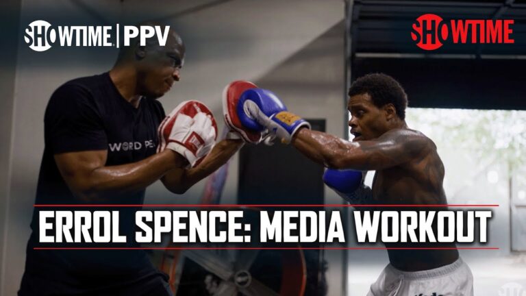 Errol Spence Jr: Media Workout | #SpenceCrawford Is July 29th on SHOWTIME PPV