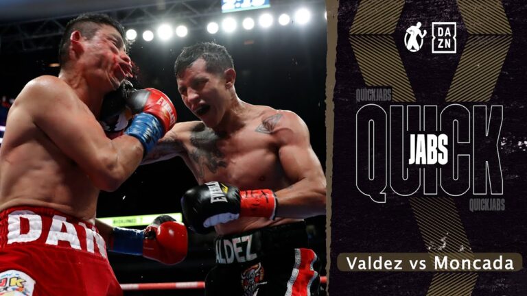 #Quickjabs | Hector Valdez vs Daniel Moncada! El Travieso Dominates in 8RD UD!
