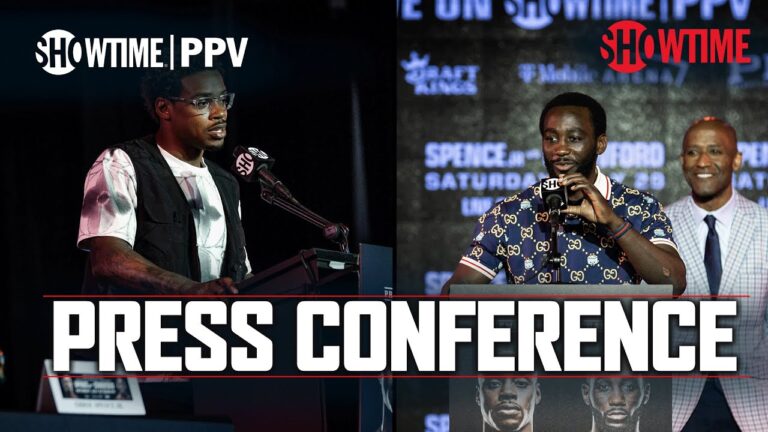 Errol Spence Jr vs. Terence Crawford: Press Conference | #SpenceCrawford is SATURDAY on SHOWTIME PPV