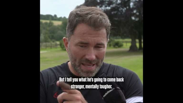 Eddie Hearn Expects Conor Benn To Return A Beast 😤