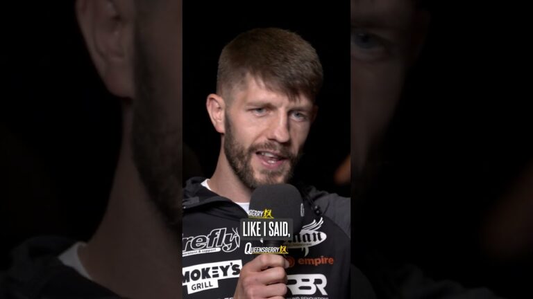 Jason Cunningham embracing the underdog mentality going into his title fight with Liam Davies. 💪