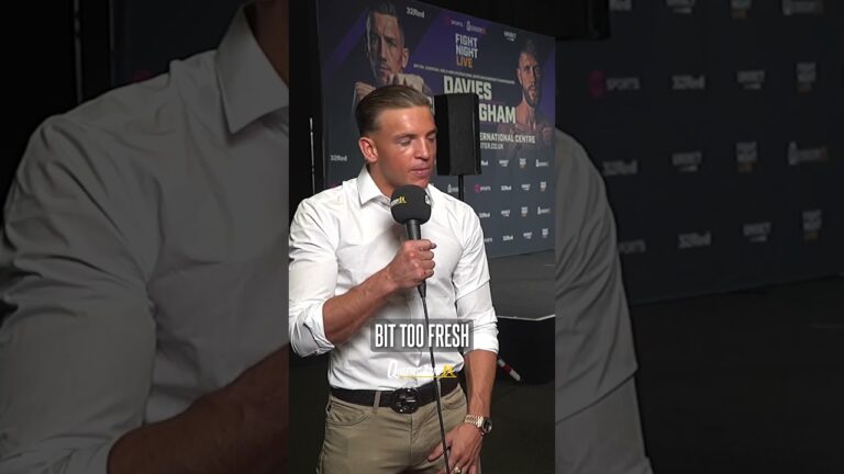 Does Dennis McCann have his eye on the winner of Liam Davies vs Jason Cunningham? 👀