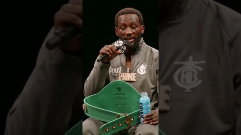 Terence Crawford sends strong message to the media and haters 😳