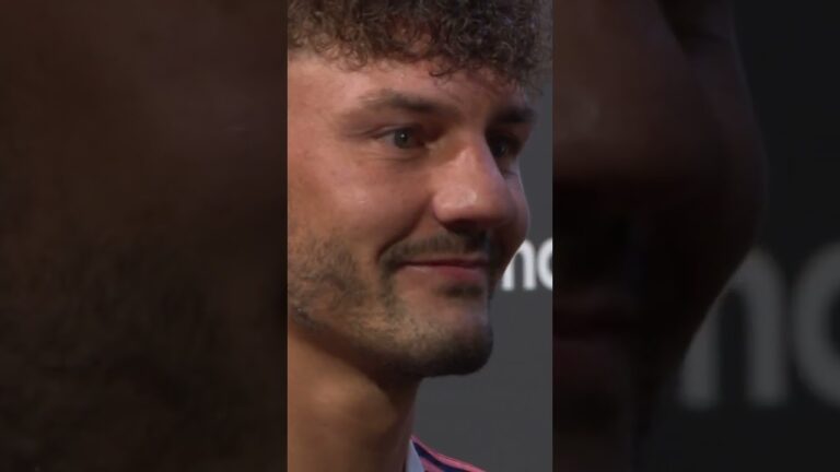 The first face off 👀 Leigh Wood vs Josh Warrington 🔥