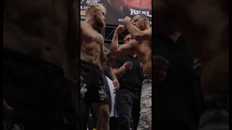 THE WEIGH IN GOT HEATED 🔥🔥🔥 #PaulDiaz is LIVE on DAZN PPV on August 5 🔥