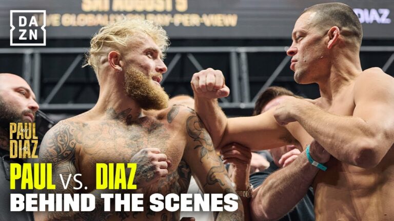 HEATED WEIGH-IN | #PaulDiaz Behind The Scenes