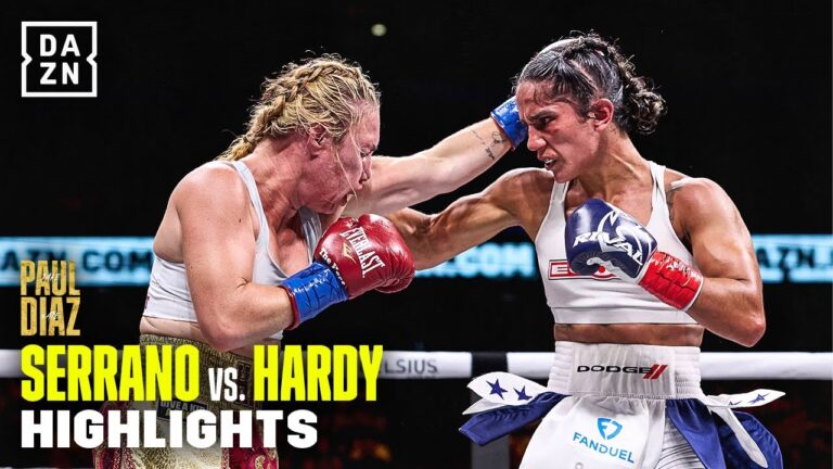 AMANDA SERRANO VS HEATHER HARDY Fight Highlights
