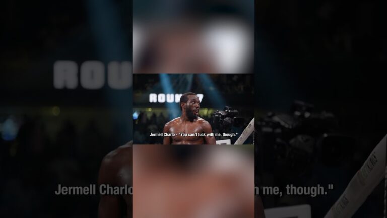 Bud Crawford & Jermell Charlo Go AT It Mid-Fight 😱 #spencecrawford #shorts