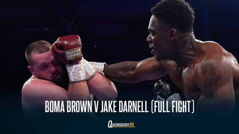 HEAVYWEIGHT CLASH BOMA BROWN V JAKE DARNELL (FULL-FIGHT)