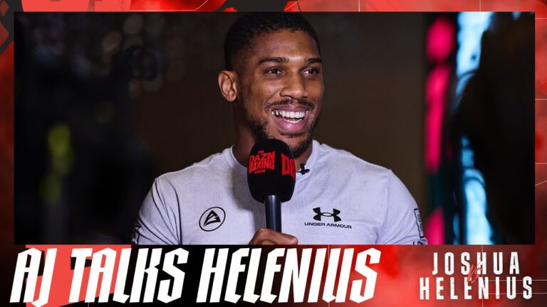 "Stuff Happens In Boxing"- Anthony Joshua Talks Whyte Cancellation & Helenius