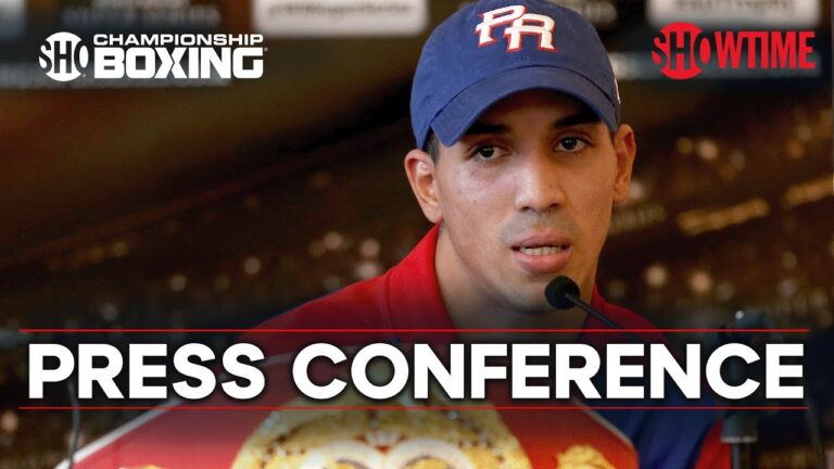 Emmanuel Rodriguez vs. Melvin Lopez: Press Conference | SHOWTIME CHAMPIONSHIP BOXING