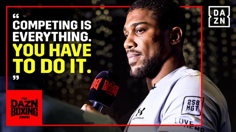 Anthony Joshua on fighting Robert Helenius & cancelled Dillian Whyte fight | The DAZN Boxing Show