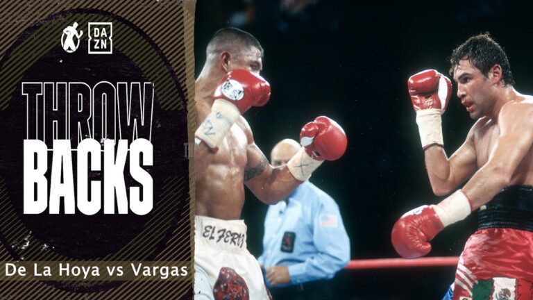 #throwbacks | Oscar De La Hoya vs Fernando Vargas! Best Rivalry in Boxing History!