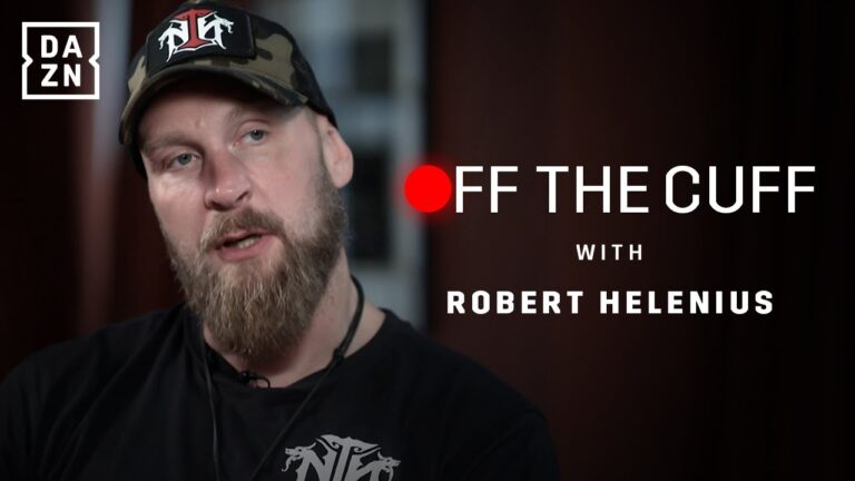 â€˜I CAN BEAT AJâ€¦I KNOW THE ODDS ARE AGAINST ME!â€™ Robert Helenius Off the Cuff