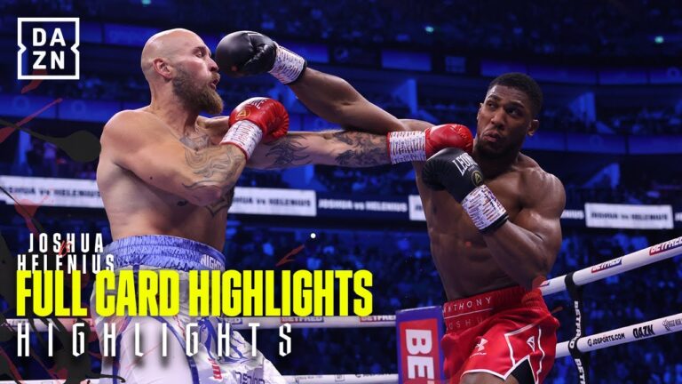 Anthony Joshua vs. Robert Helenius | FULL CARD HIGHLIGHTS