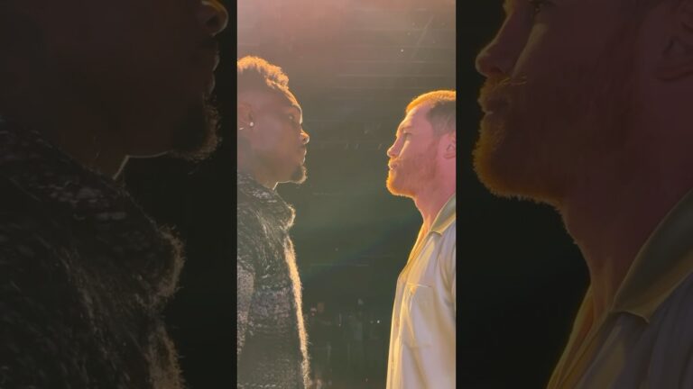 The First Face-Off #canelocharlo 😮‍💨