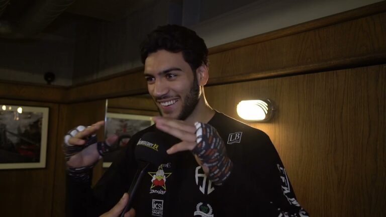 Hamzah Sheeraz, Training with Justin Bieber ahead of 26th August clash.