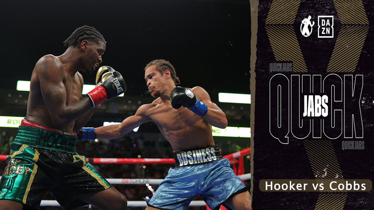 #QuickJabs | Blair 'The Flair' Cobbs PLAYED With Former World Champ! Maurice Hooker vs Blair Cobbs!