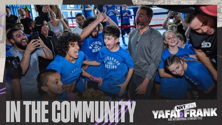 Matchroom In The Community: Acocks Green Boxing Gym