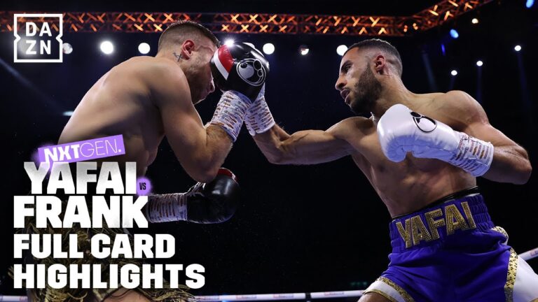 Yafai vs. Frank | Matchroom NXTGEN Full Card Highlights