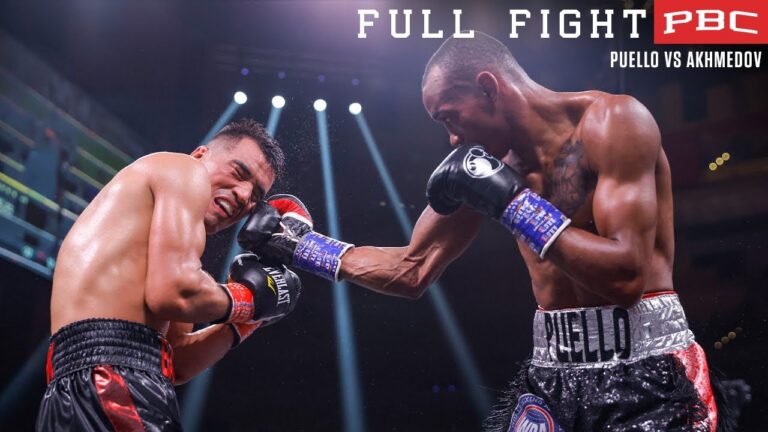 Puello vs Akhmedov FULL FIGHT: August 20, 2023 | PBC on Showtime