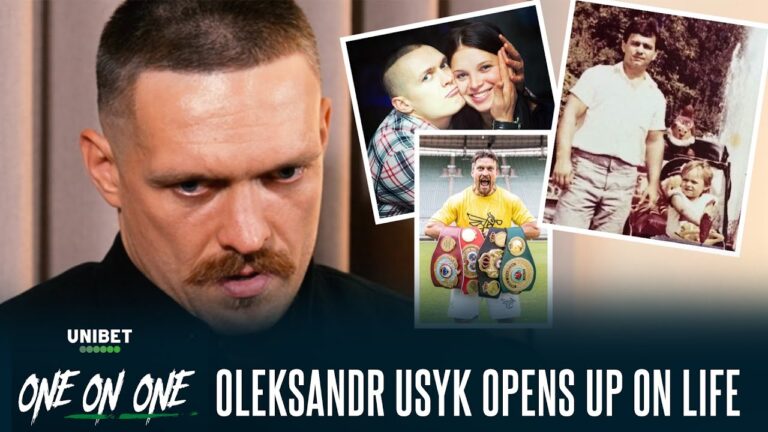 Emotional Oleksandr Usyk Opens Up On The Loss Of His Father, Early Childhood Tears, Daniel Dubois