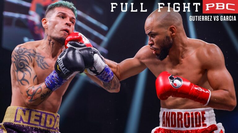 Gutierrez vs Garcia FULL FIGHT: August 20, 2023 | PBC on Showtime