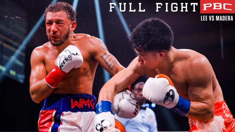 Lee vs Madera FULL FIGHT: August 20, 2023 | PBC on Showtime